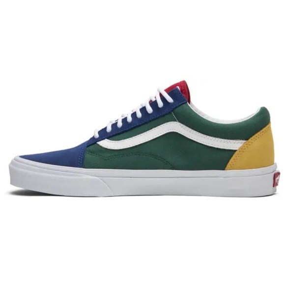 Vans | Unisex primary color Old Skool ‘Yacht Club’ suede/canvas sneaker M9 W10.5 - Picture 1 of 16